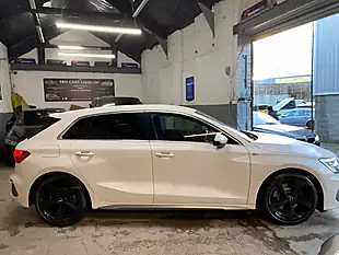 Used 2020 Audi A3 S Line White - Interior and Exterior details 14