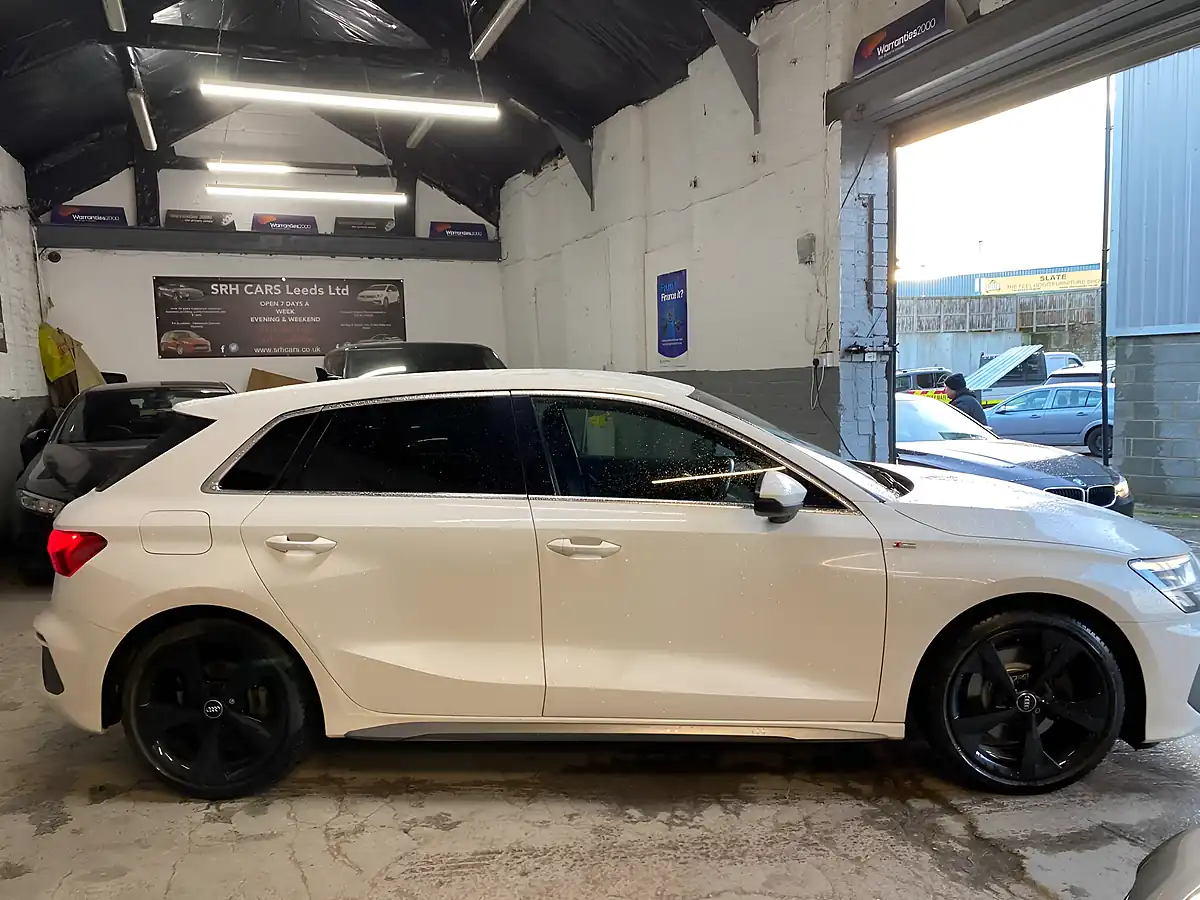 Used 2020 Audi A3 S Line White - Interior and Exterior details 14