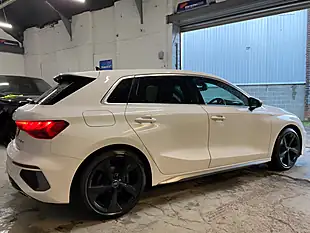 Used 2020 Audi A3 S Line White - Interior and Exterior details 15
