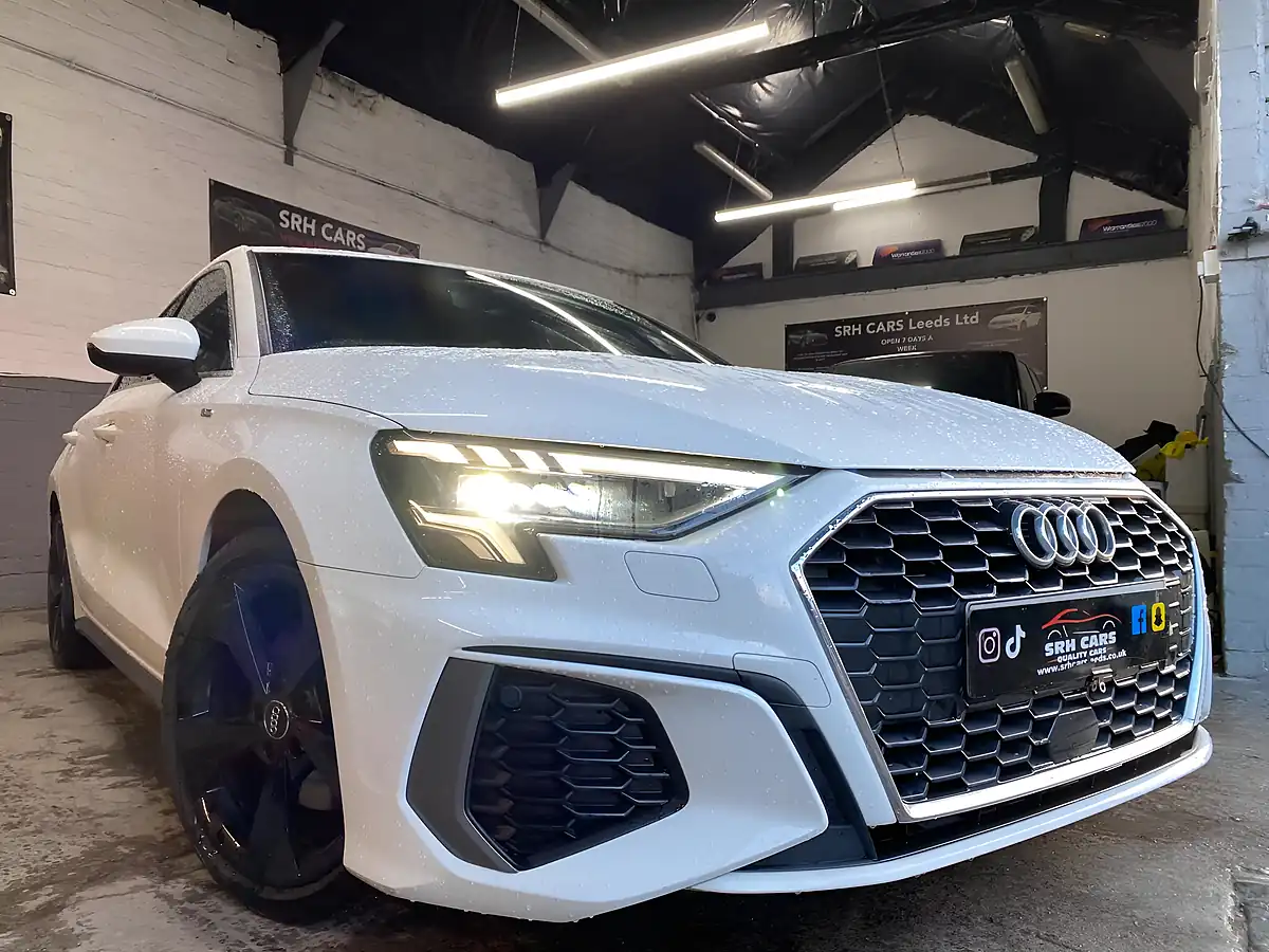 Used 2020 Audi A3 S Line White - Interior and Exterior details 2