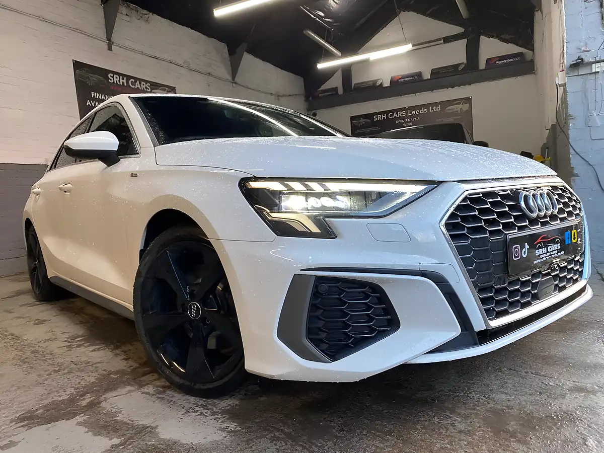 Used 2020 Audi A3 S Line White - Interior and Exterior details 3