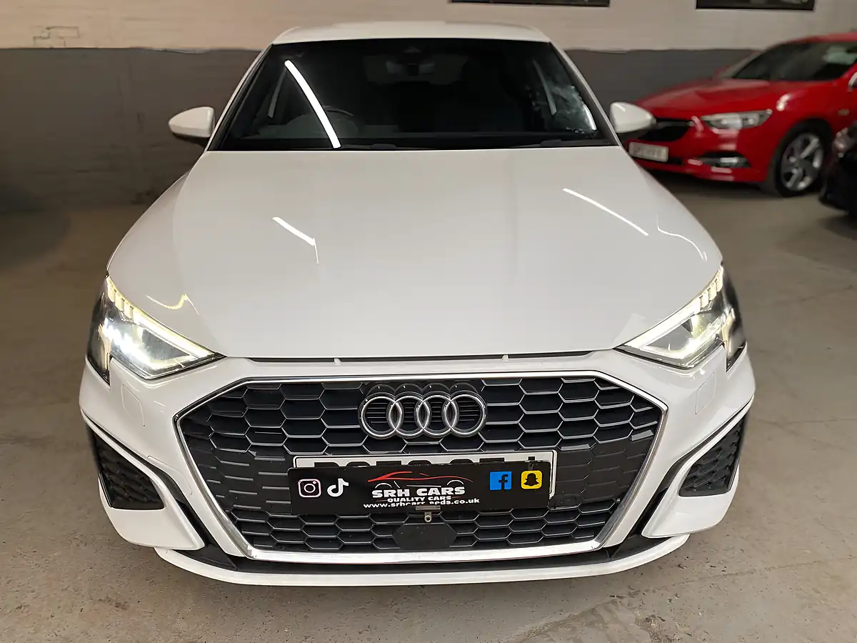 Used 2020 Audi A3 S Line White - Interior and Exterior details 4