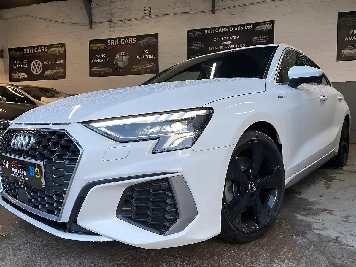 Used 2020 Audi A3 S Line White - Interior and Exterior details 5