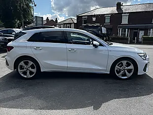 Used 2020 Audi A3 S Line White - Interior and Exterior details 10