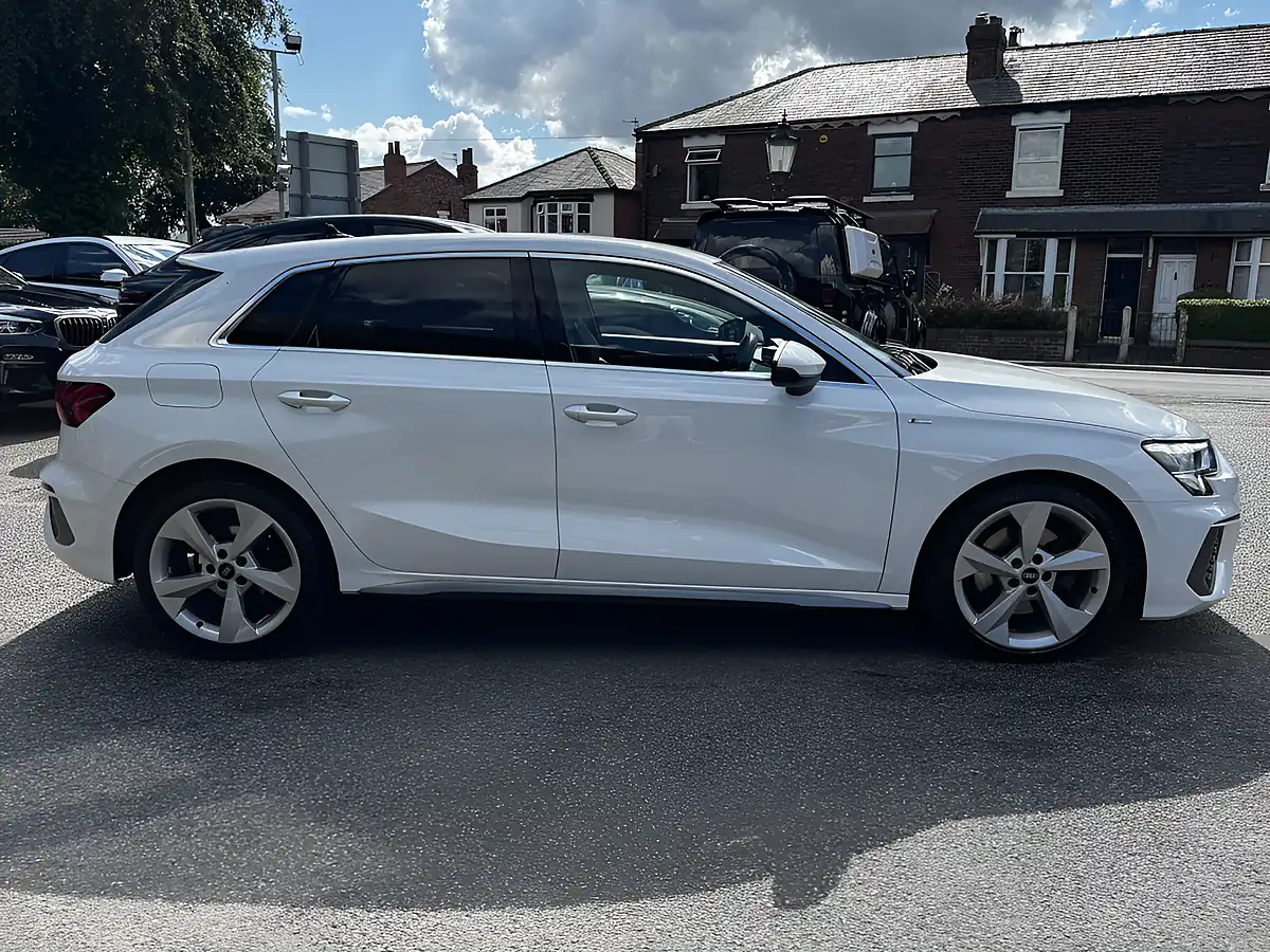 Used 2020 Audi A3 S Line White - Interior and Exterior details 10