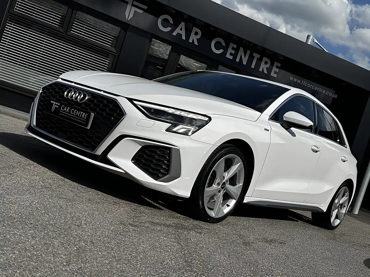 Used 2020 Audi A3 S Line White - Interior and Exterior details 11