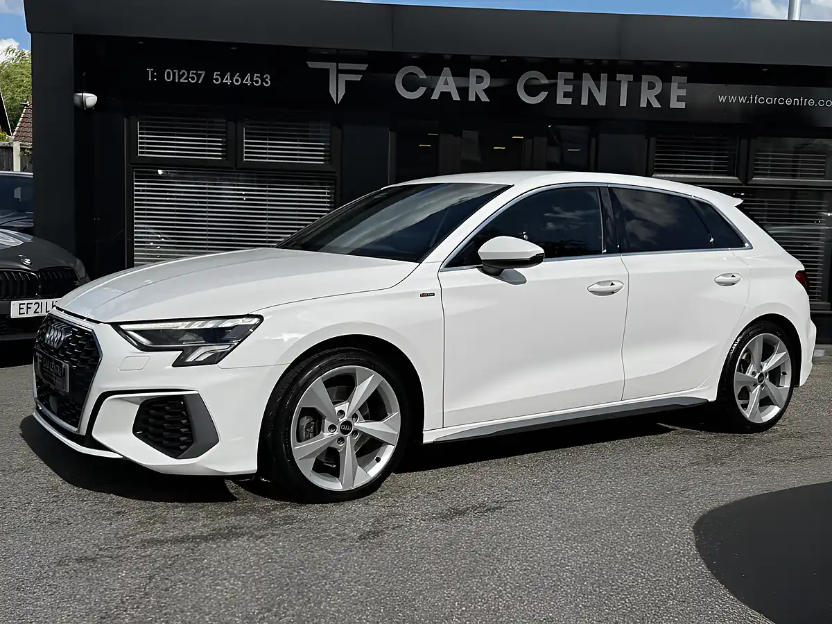 Used 2020 Audi A3 S Line White - Interior and Exterior details 2