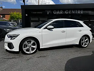 Used 2020 Audi A3 S Line White - Interior and Exterior details 3