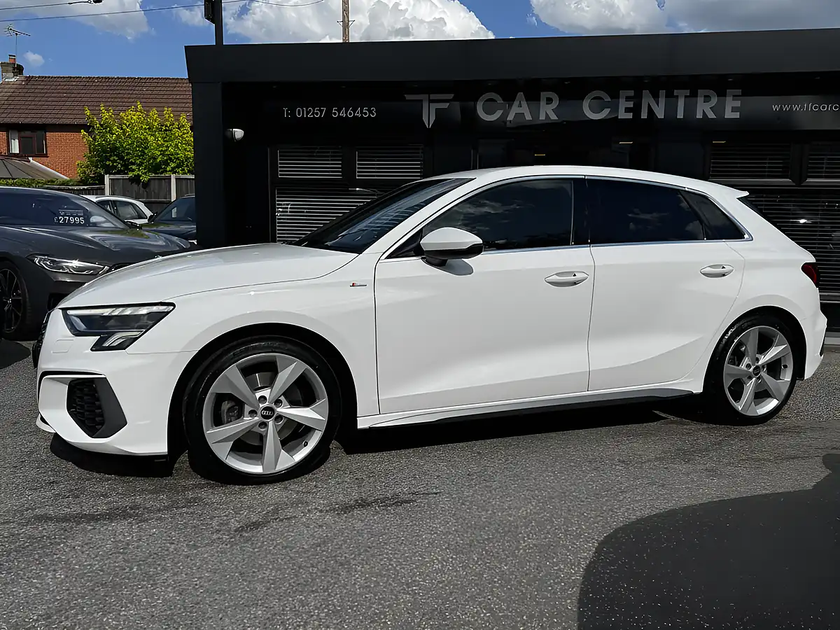 Used 2020 Audi A3 S Line White - Interior and Exterior details 3