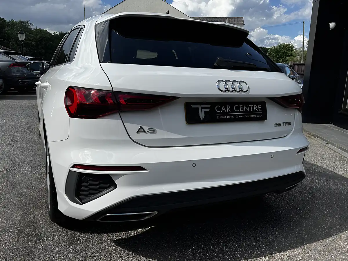 Used 2020 Audi A3 S Line White - Interior and Exterior details 6