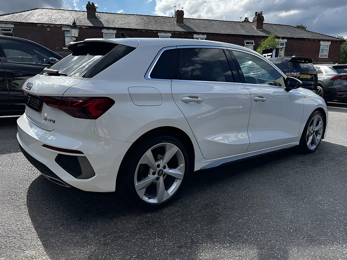 Used 2020 Audi A3 S Line White - Interior and Exterior details 7