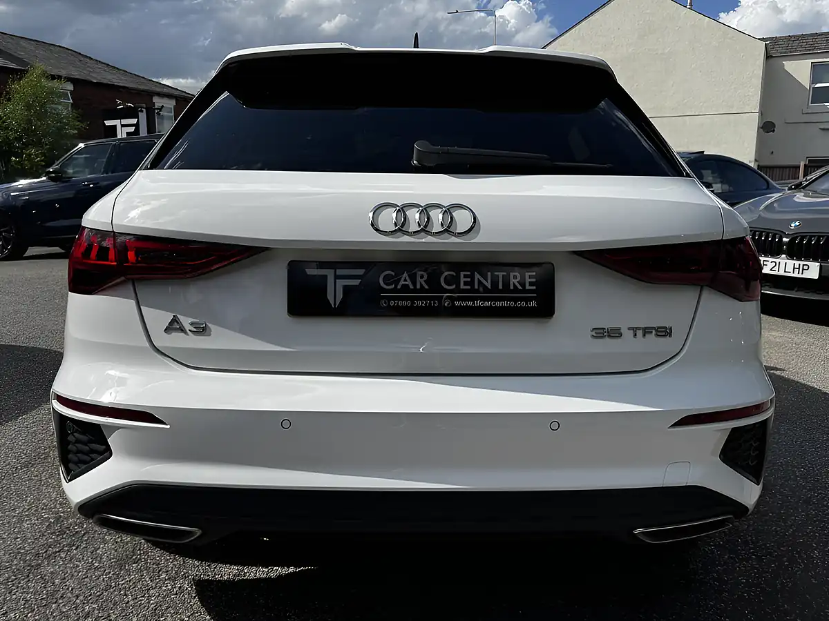 Used 2020 Audi A3 S Line White - Interior and Exterior details 9