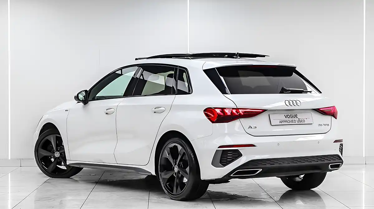 Used 2020 Audi A3 S Line White - Interior and Exterior details 2