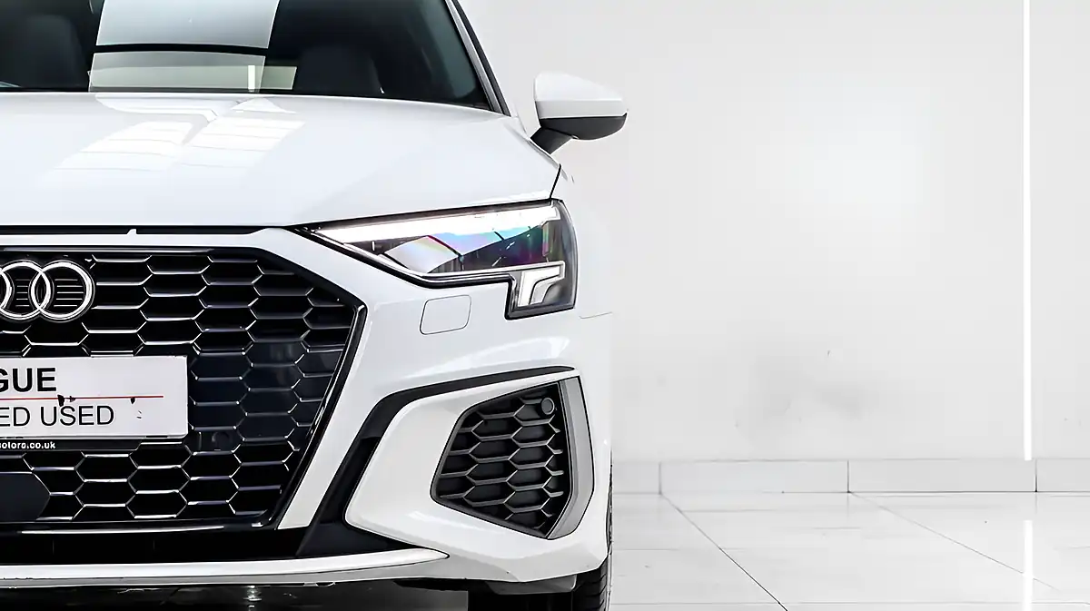 Used 2020 Audi A3 S Line White - Interior and Exterior details 9