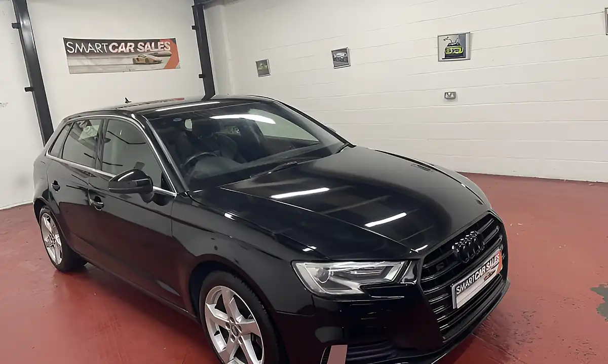 Used 2020 Audi A3 Sport Edition Metallic Black - Interior and Exterior details 2
