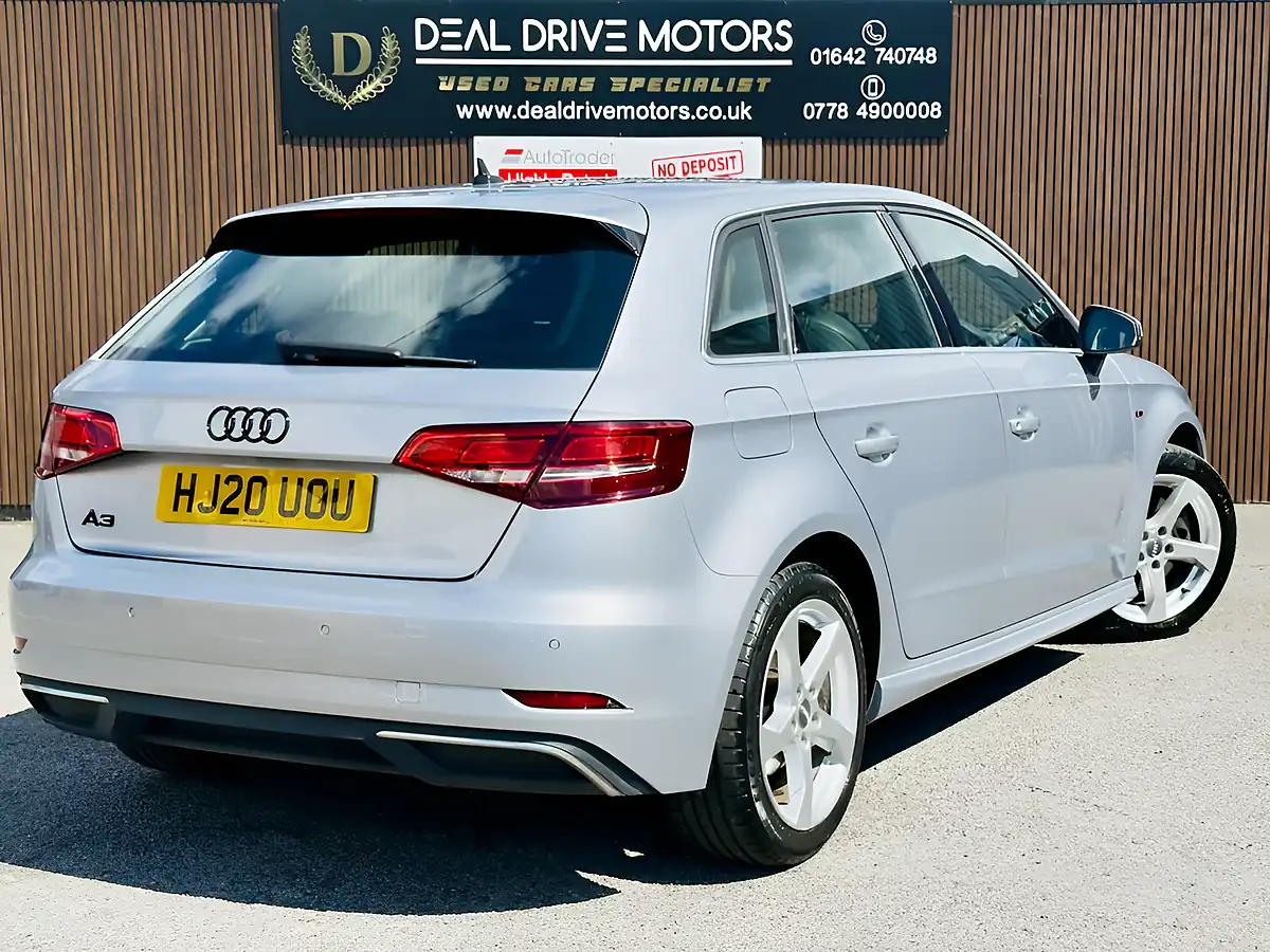 Used 2020 Audi A3 Sportback Silver - Interior and Exterior details 9
