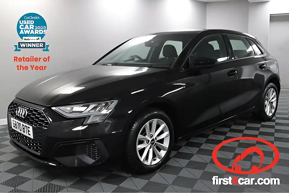 Used 2020 Audi A3 Technik Brilliant Black - Front View
