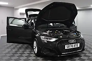 Used 2020 Audi A3 Technik Brilliant Black - Interior and Exterior details 10