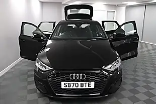 Used 2020 Audi A3 Technik Brilliant Black - Interior and Exterior details 6