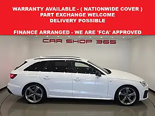 Used 2020 Audi A4 Avant Black Edition White - Interior and Exterior details 4