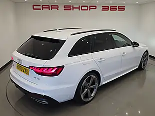 Used 2020 Audi A4 Avant Black Edition White - Interior and Exterior details 5