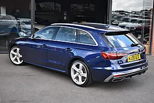 Used 2020 Audi A4 Avant S Line Navarra Blue - Interior and Exterior details 2