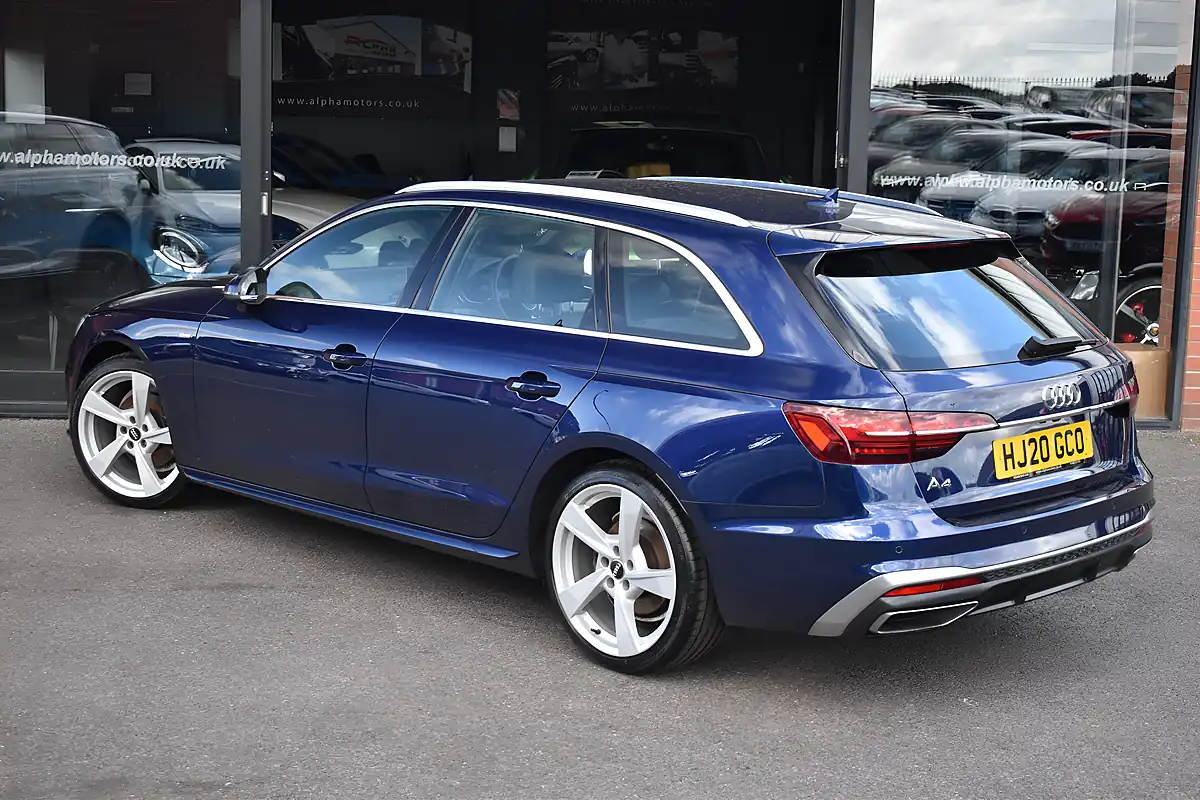 Used 2020 Audi A4 Avant S Line Navarra Blue - Interior and Exterior details 2