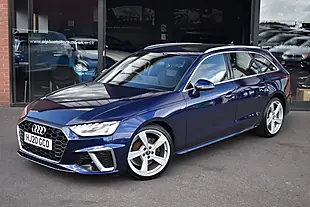 Used 2020 Audi A4 Avant S Line Navarra Blue - Interior and Exterior details 4