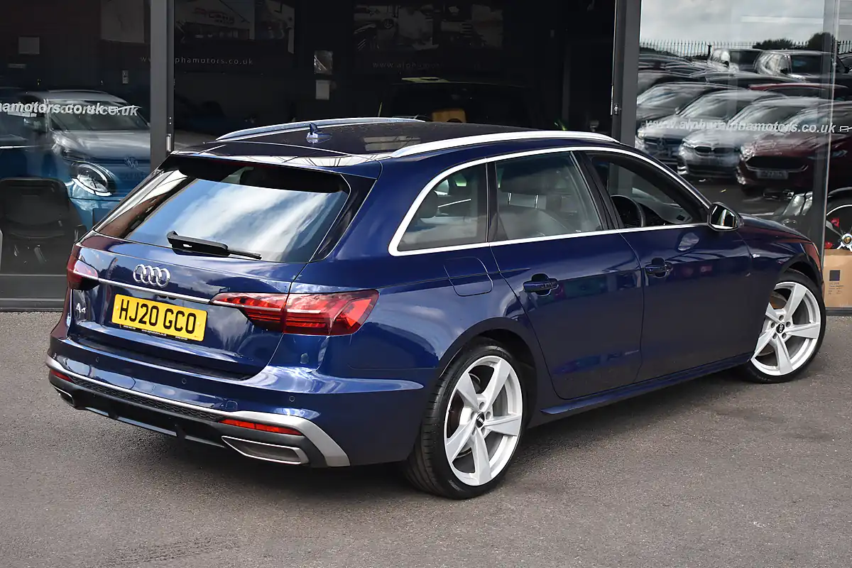 Used 2020 Audi A4 Avant S Line Navarra Blue - Interior and Exterior details 5
