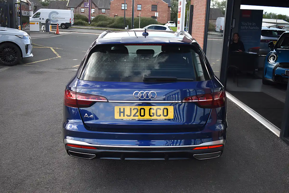 Used 2020 Audi A4 Avant S Line Navarra Blue - Interior and Exterior details 6