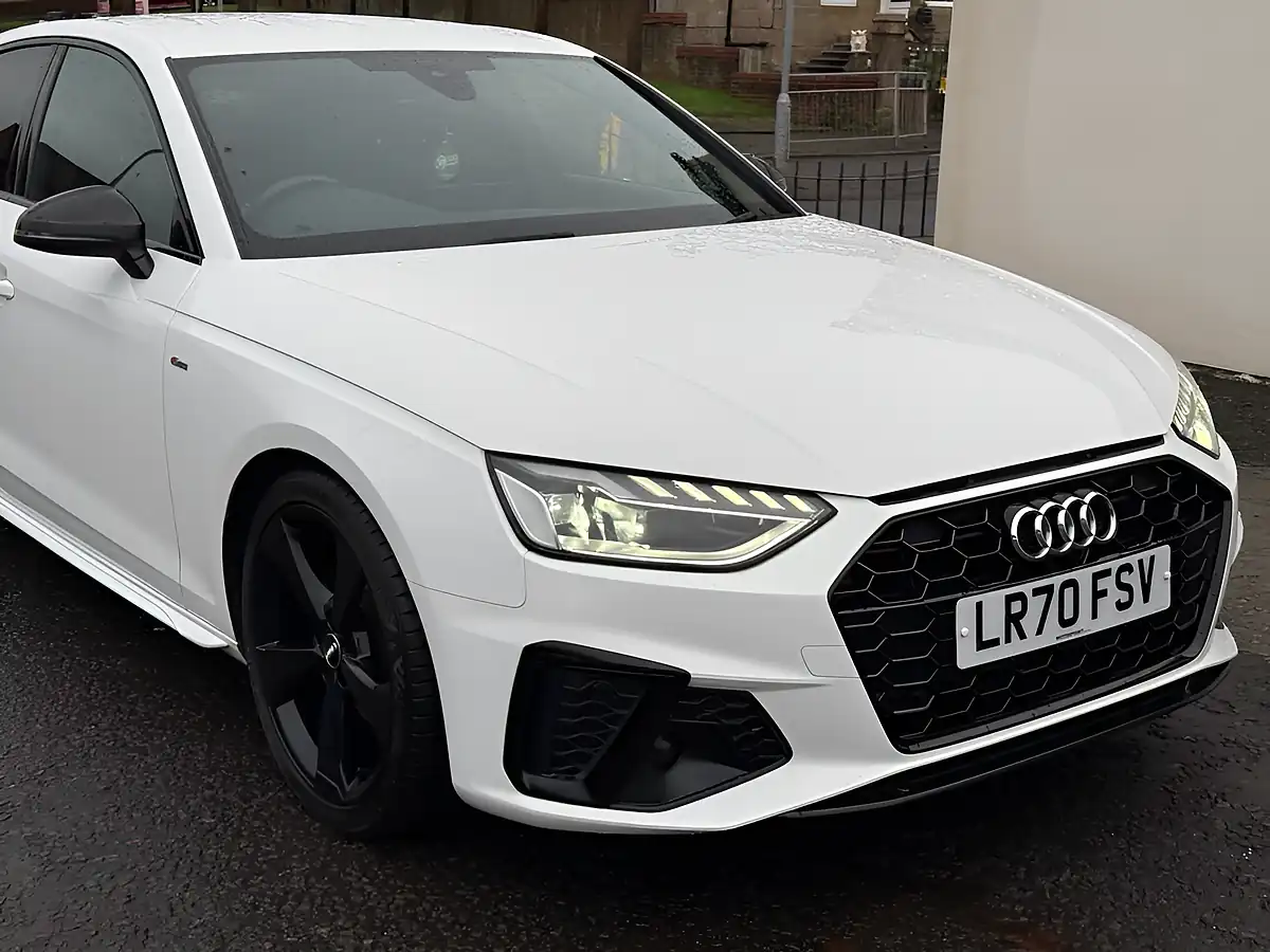 Used 2020 Audi A4 Black Edition White - Interior and Exterior details 11