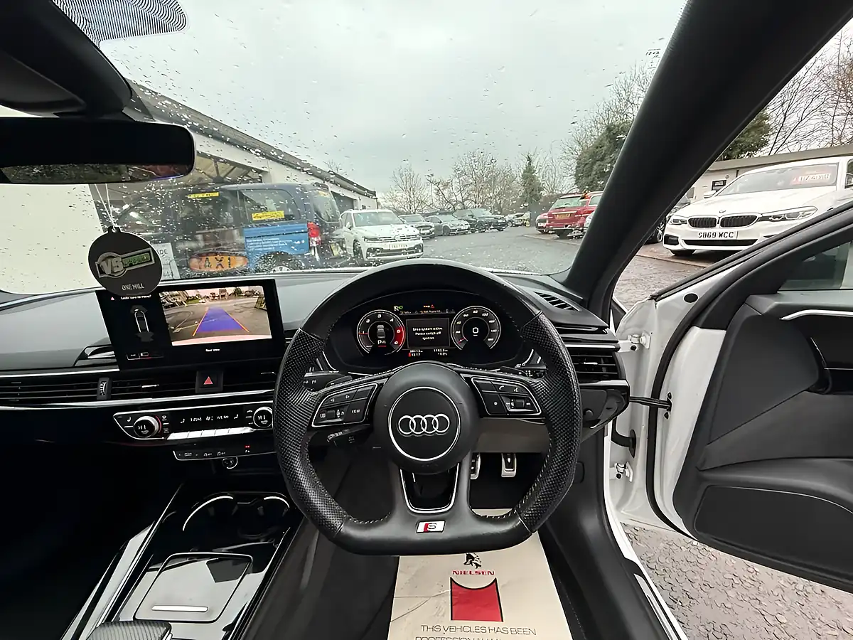 Used 2020 Audi A4 Black Edition White - Interior and Exterior details 16