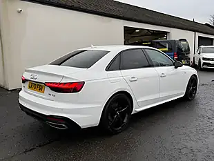 Used 2020 Audi A4 Black Edition White - Interior and Exterior details 3
