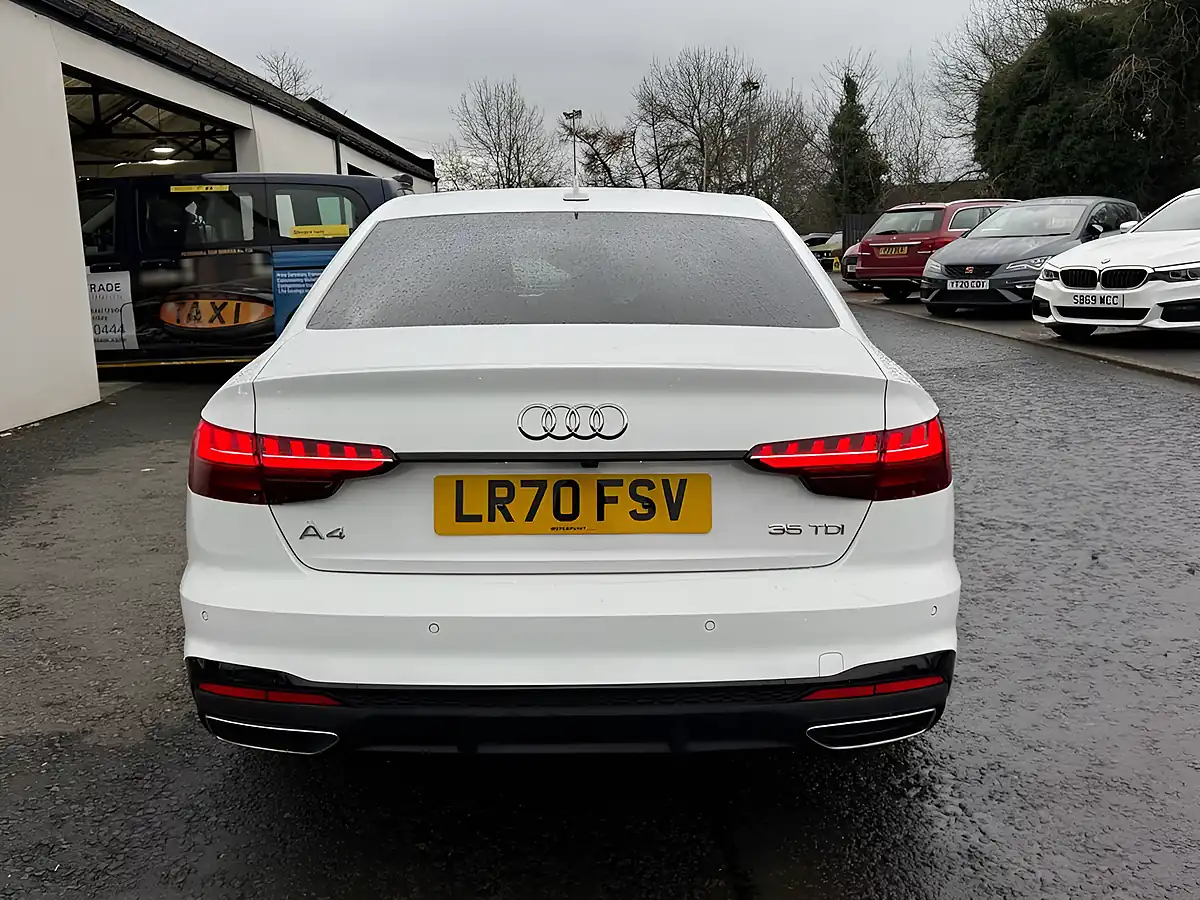 Used 2020 Audi A4 Black Edition White - Interior and Exterior details 4