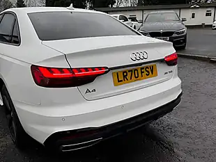Used 2020 Audi A4 Black Edition White - Interior and Exterior details 5