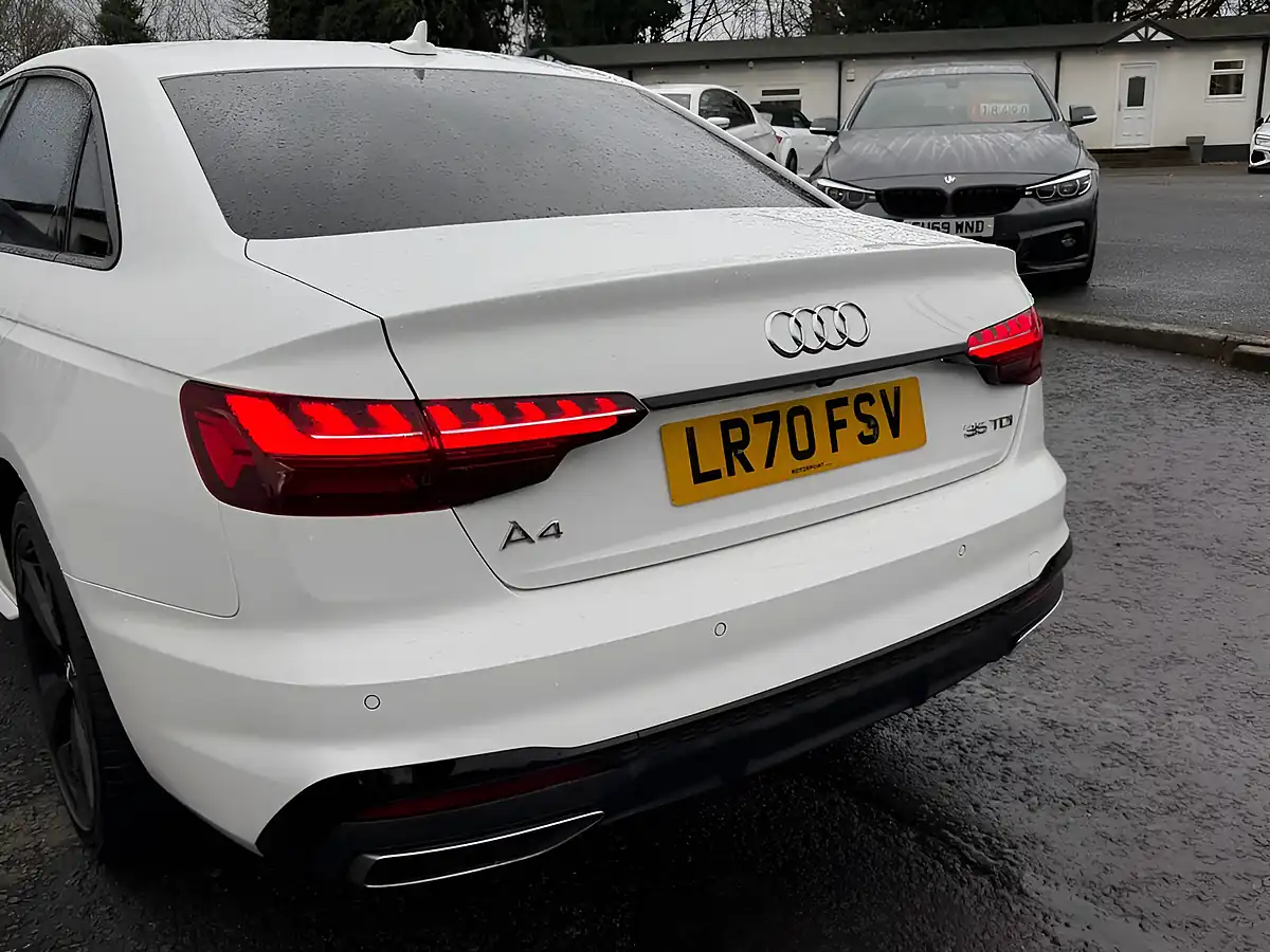 Used 2020 Audi A4 Black Edition White - Interior and Exterior details 5