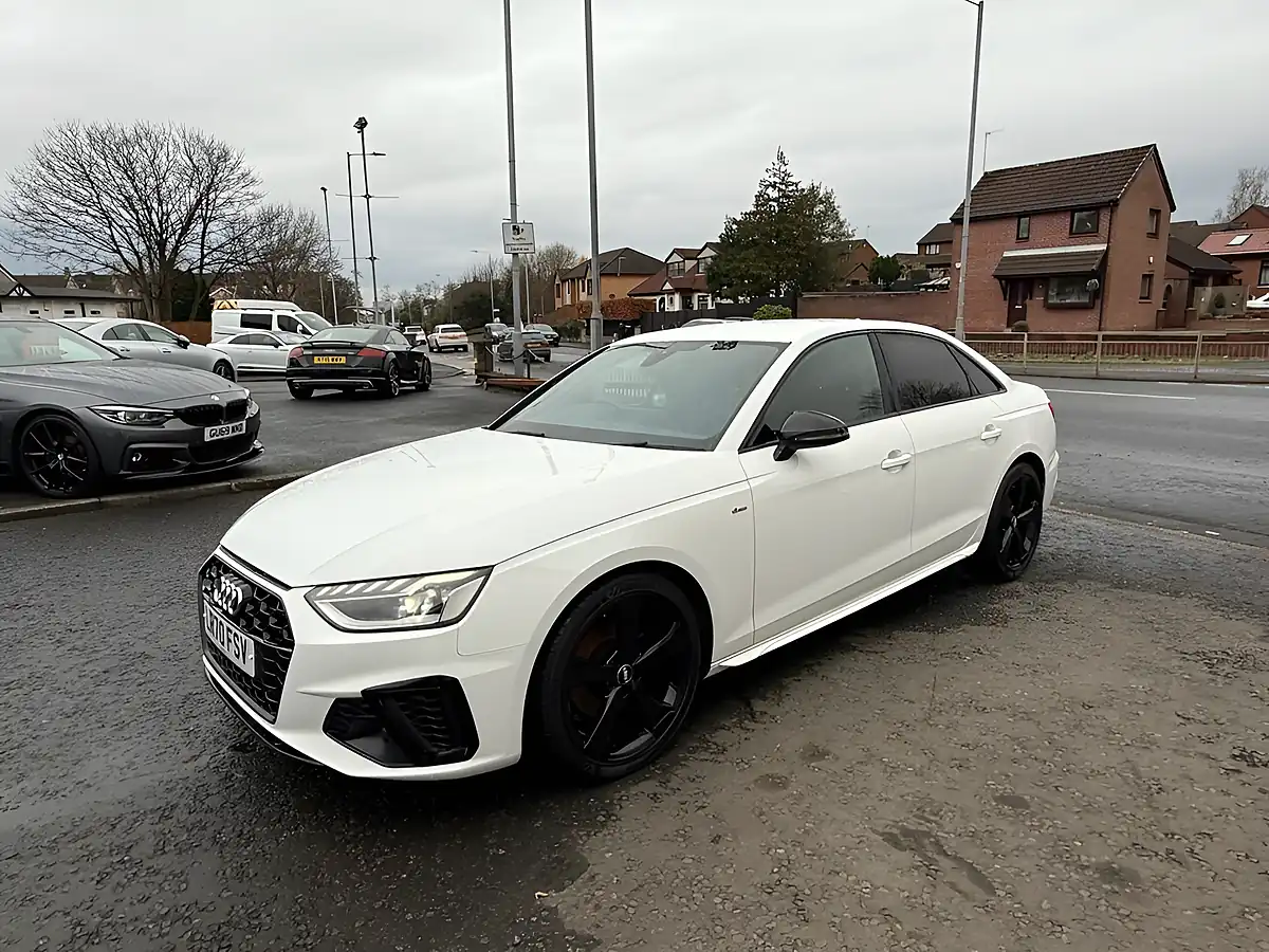 Used 2020 Audi A4 Black Edition White - Interior and Exterior details 7