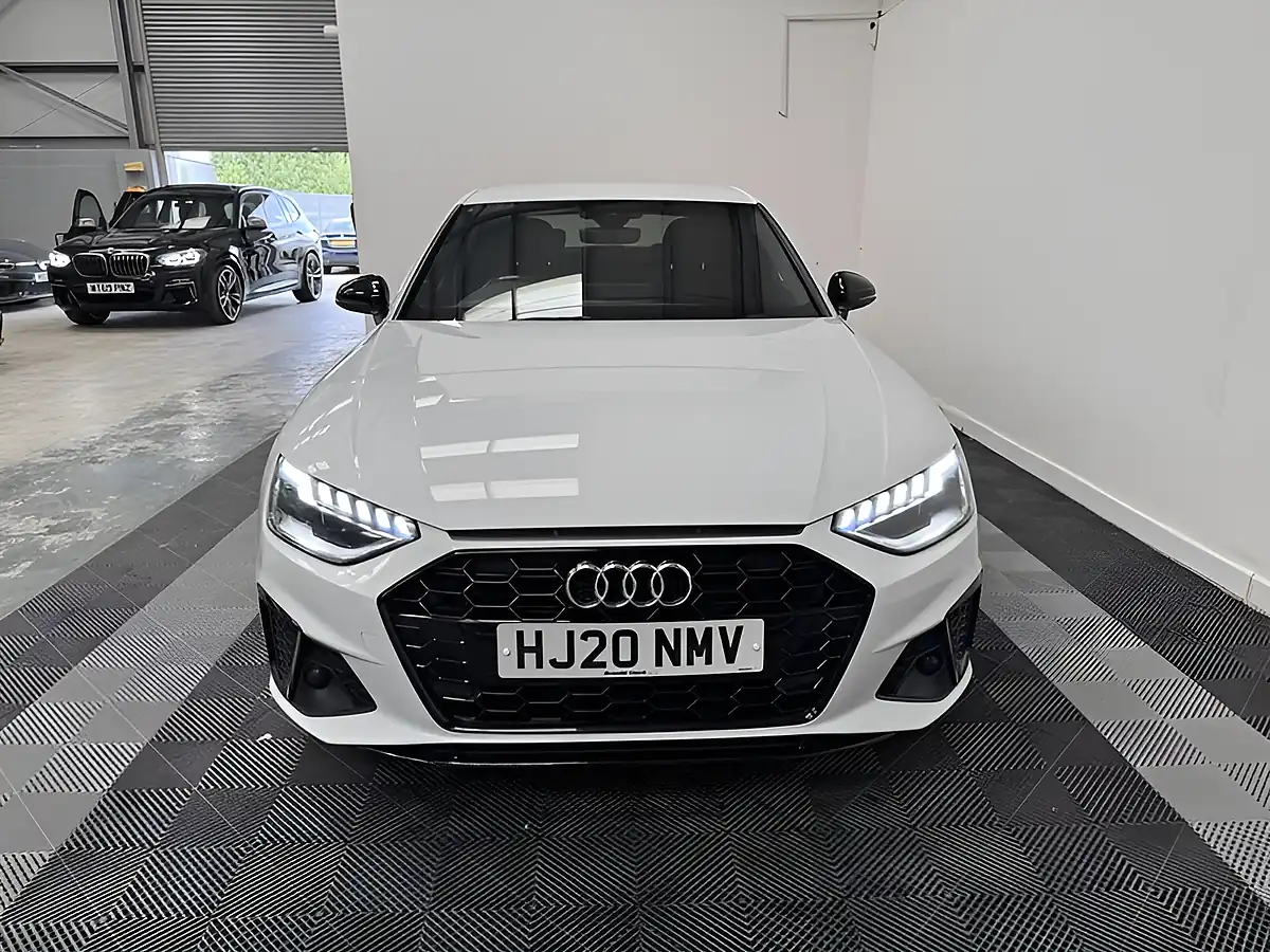 Used 2020 Audi A4 Black Edition White - Interior and Exterior details 2
