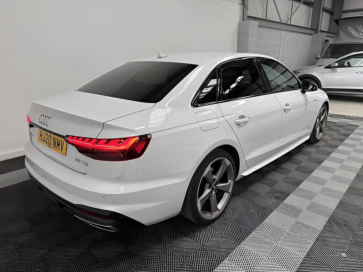 Used 2020 Audi A4 Black Edition White - Interior and Exterior details 8