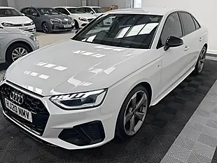 Used 2020 Audi A4 Black Edition White - Interior and Exterior details 3