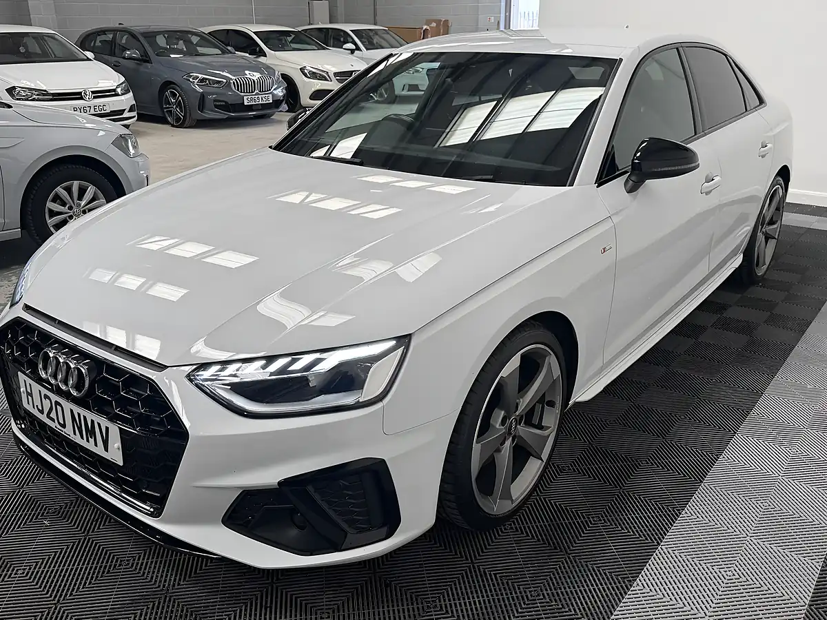 Used 2020 Audi A4 Black Edition White - Interior and Exterior details 3