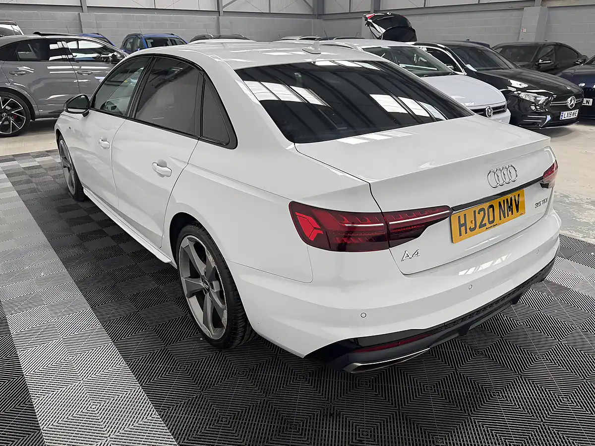 Used 2020 Audi A4 Black Edition White - Interior and Exterior details 4