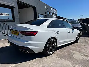 Used 2020 Audi A4 Black Edition White - Interior and Exterior details 4