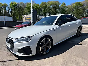 Used 2020 Audi A4 Black Edition White - Interior and Exterior details 8