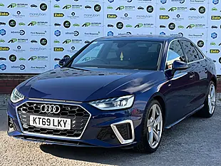 Used 2020 Audi A4 S Line Blue - Interior and Exterior details 5
