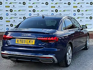 Used 2020 Audi A4 S Line Blue - Interior and Exterior details 9