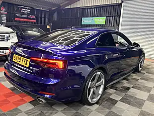 Used 2020 Audi A5 Black Edition Blue - Interior and Exterior details 3