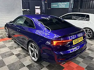 Used 2020 Audi A5 Black Edition Blue - Interior and Exterior details 7