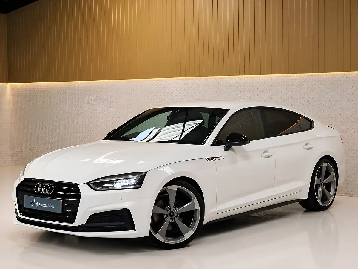 Used 2020 Audi A5 Black Edition Sportback Ibis White - Interior and Exterior details 16
