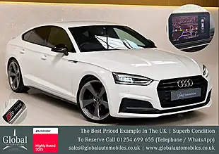 Used 2020 Audi A5 Black Edition Sportback Ibis White - Interior and Exterior details 3
